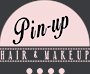 Pin Up  |  H A I R  &  M A K E U P logo